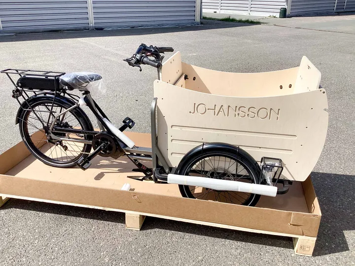 Johansson Fiete Vario Box Lastenrad / E-Bike Brose Drive S, Enviolo Nabenschaltung